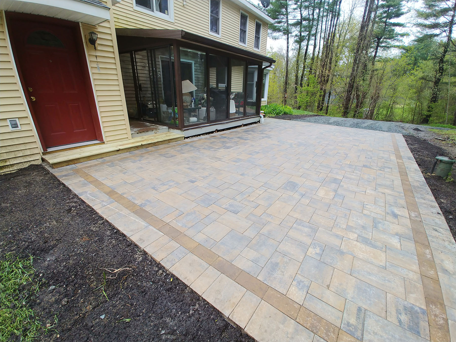 Capital District Landscaping Patio and Walkway Installation Albany Clifton Park Troy